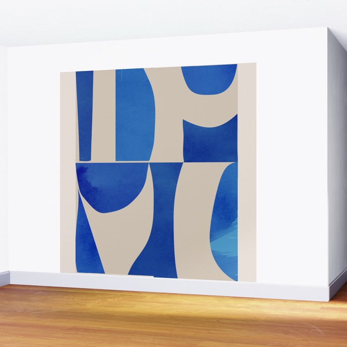 Minimal Geometric Shapes 229 Wall Mural Gallery Image 2