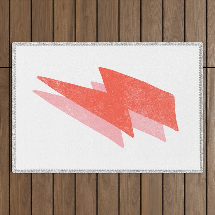 Thunder Distressed Outdoor Rug Gallery Image 1