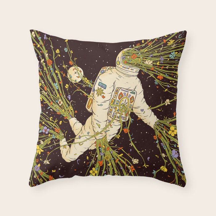 Still Living (Out of Body) Throw Pillow Gallery Image 6