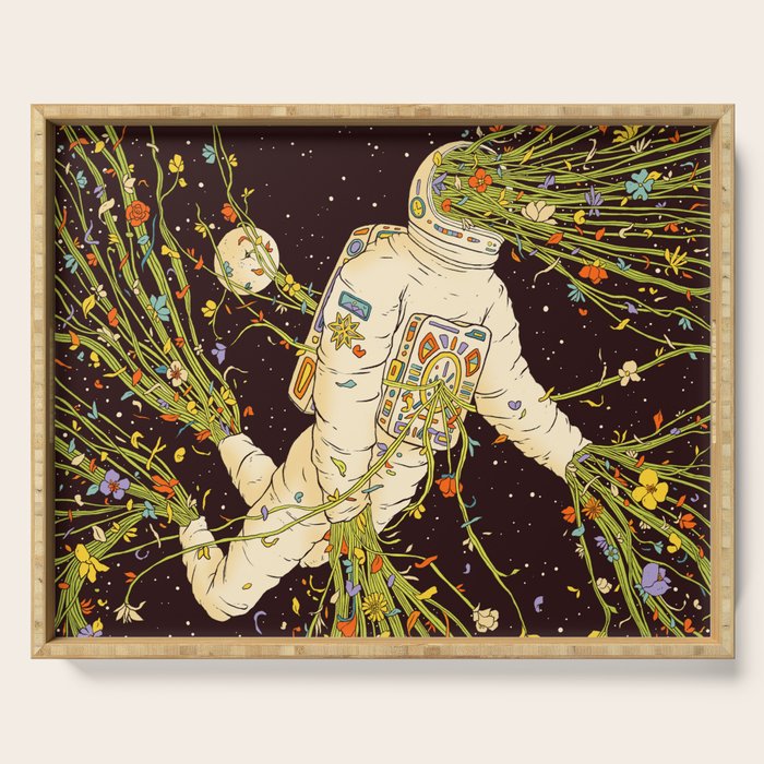 Still Living (Out of Body) Serving Tray Gallery Image 1