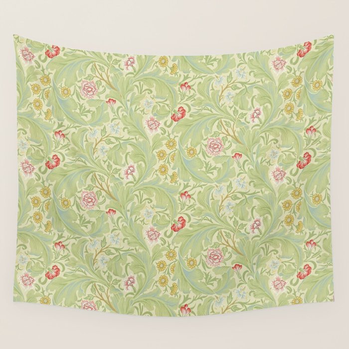 William Morris Leicester Green Multi Wall Tapestry Gallery Image 4