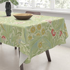 William Morris Leicester Green Multi Tablecloth Gallery Image 3