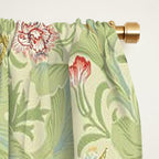 William Morris Leicester Green Multi Window Curtain Gallery Image 2