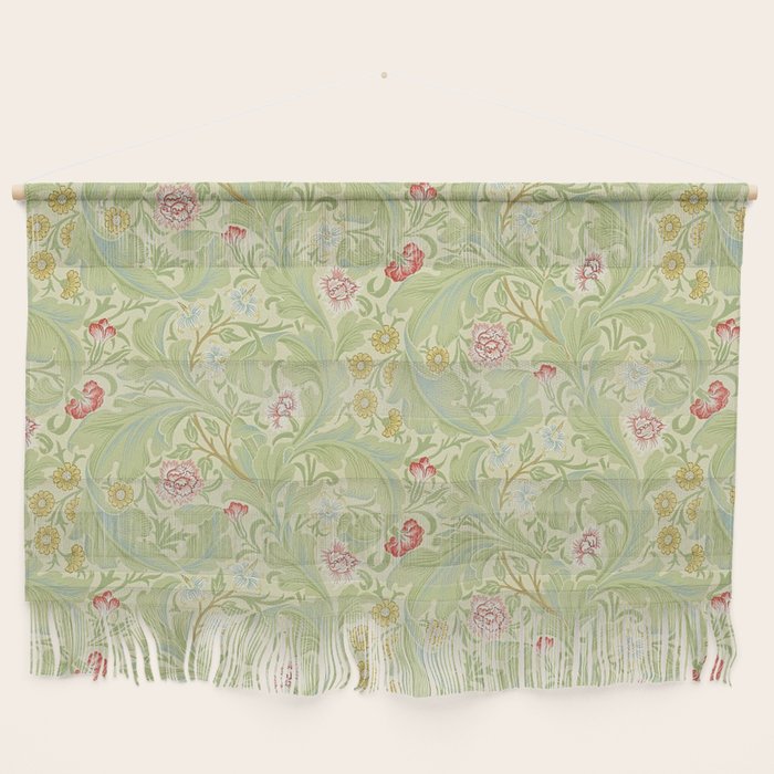William Morris Leicester Green Multi Wall Hanging Gallery Image 1