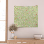William Morris Leicester Green Multi Wall Tapestry Gallery Image 2