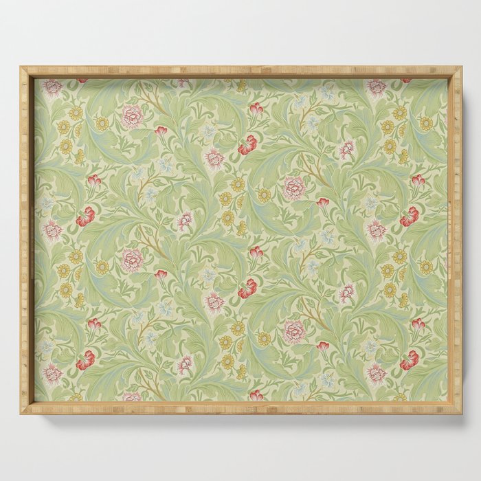 William Morris Leicester Green Multi Serving Tray Gallery Image 1
