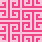 Girly Pink Large Greek Key Pattern Comforters Coffee Mug Gallery Image 2