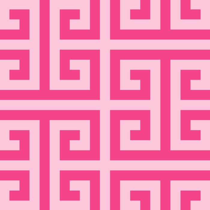 Girly Pink Large Greek Key Pattern Comforters Coffee Mug Gallery Image 2