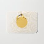 Summer Hair Cut Bath Mat Gallery Image 1