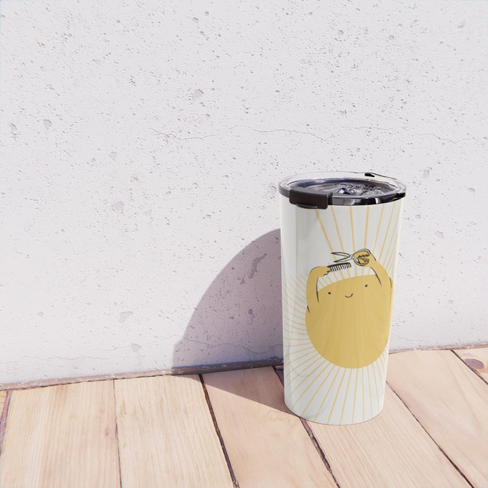 Summer Hair Cut Travel Mug Gallery Image 4