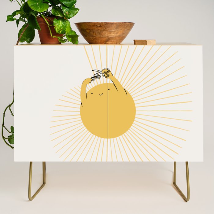 Summer Hair Cut Credenza Gallery Image 1