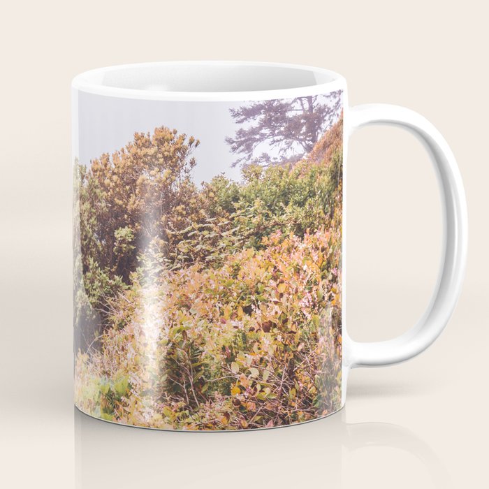 Lighthouse in the Fog | Heceta Head Oregon | Travel Photography in the PNW Coffee Mug Gallery Image 1