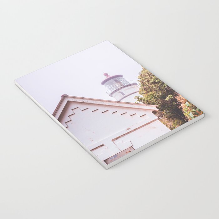 Lighthouse in the Fog | Heceta Head Oregon | Travel Photography in the PNW Notebook Gallery Image 3