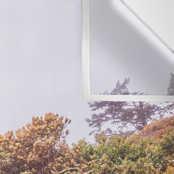 Lighthouse in the Fog | Heceta Head Oregon | Travel Photography in the PNW Wall Tapestry Gallery Image 3