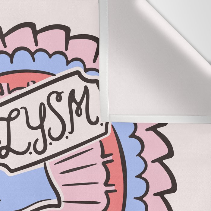 LOVE YOU SO MUCH Wall Tapestry Gallery Image 3