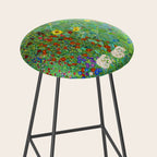 Gustav Klimt Flower Garden Stool Gallery Image 2