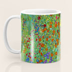 Gustav Klimt Flower Garden Coffee Mug Gallery Image 3