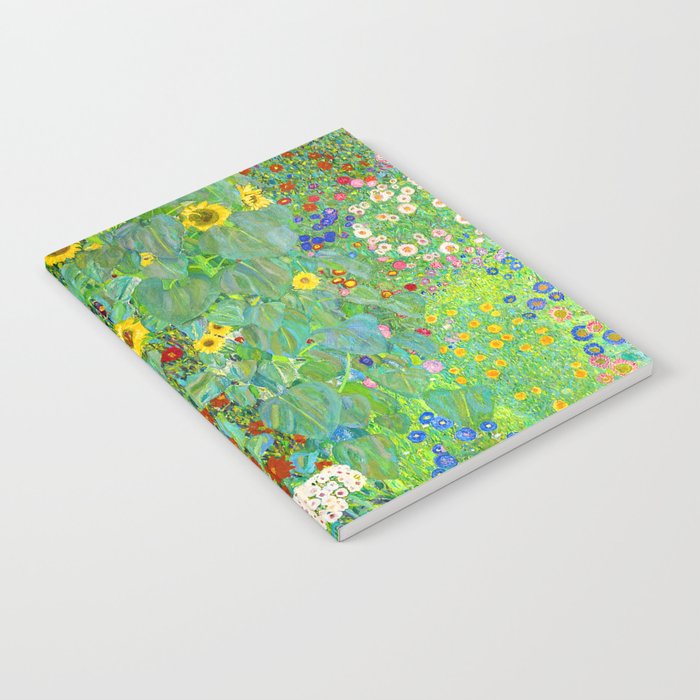 Gustav Klimt Flower Garden Notebook Gallery Image 2