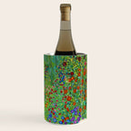 Gustav Klimt Flower Garden Wine Chiller Gallery Image 2