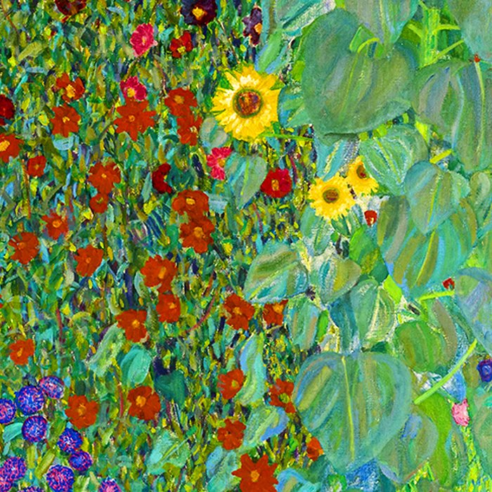Gustav Klimt Flower Garden Coffee Mug Gallery Image 2