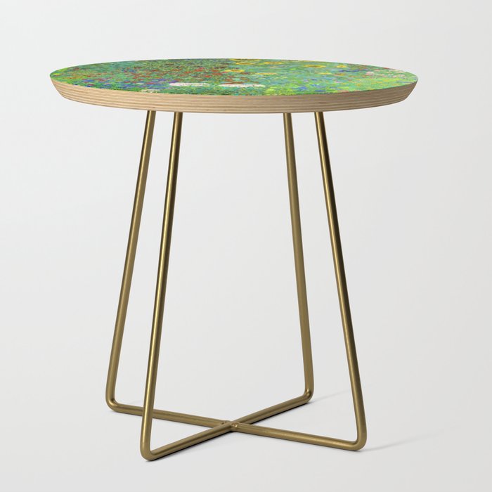Gustav Klimt Flower Garden Side Table Gallery Image 1