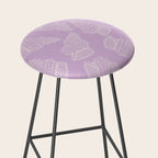 Conch Shell on Lavender Stool Gallery Image 2
