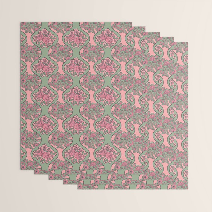 Blossom Elegance Charm Wrapping Paper Gallery Image 3