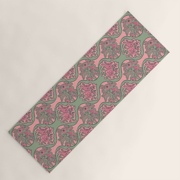 Blossom Elegance Charm Yoga Mat Gallery Image 1