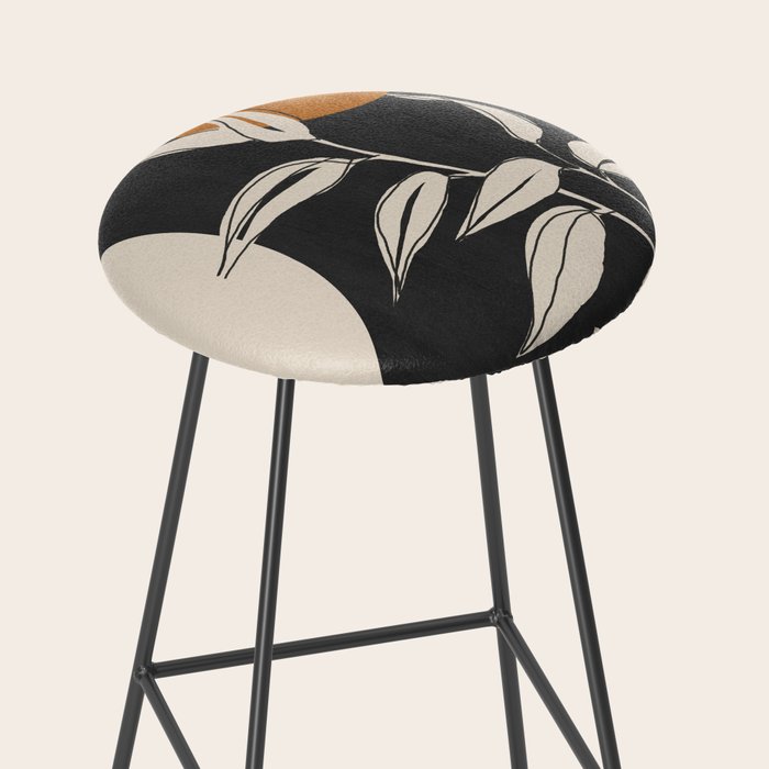 Abstract Art /Minimal Plant 53 Stool Gallery Image 2