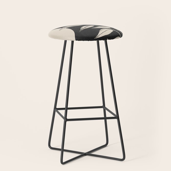 Abstract Art /Minimal Plant 53 Stool Gallery Image 1