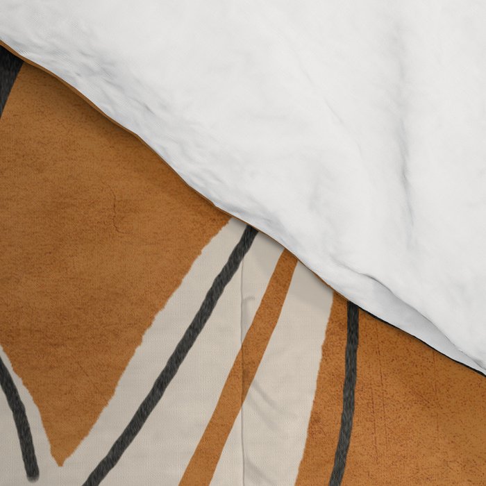 Abstract Art /Minimal Plant 53 Comforter Gallery Image 4