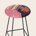 Woman with cake Stool Gallery Image 2