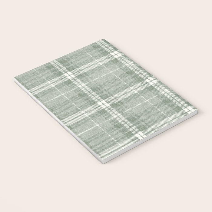 fall plaid - sage Notebook Gallery Image 3