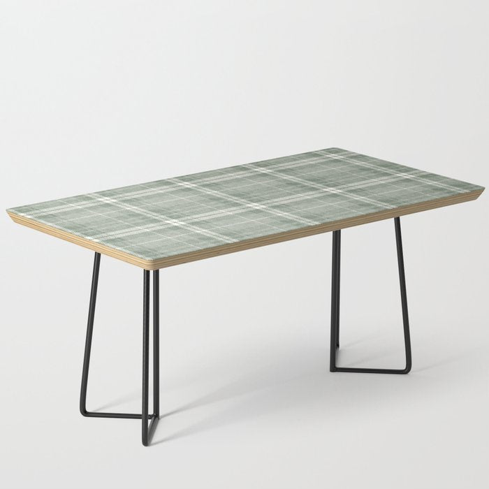 fall plaid - sage Coffee Table Gallery Image 1