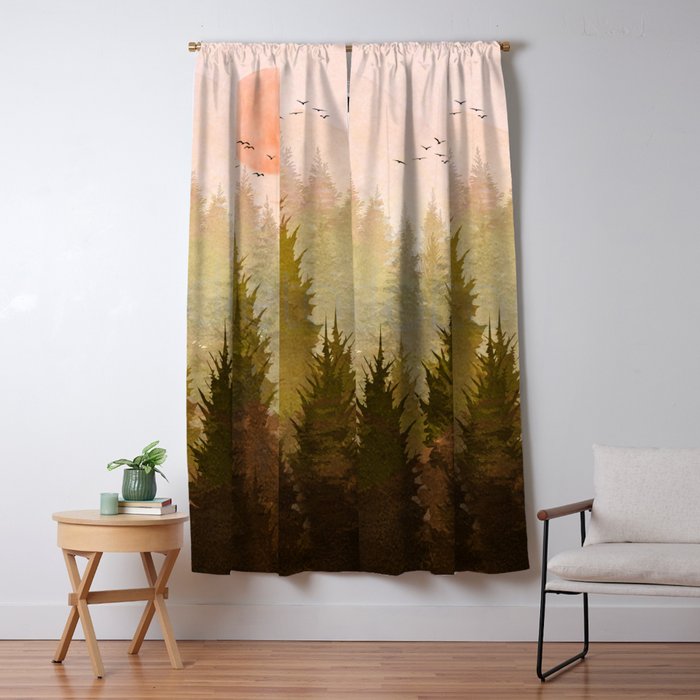 Hill Morning Window Curtain Gallery Image 5