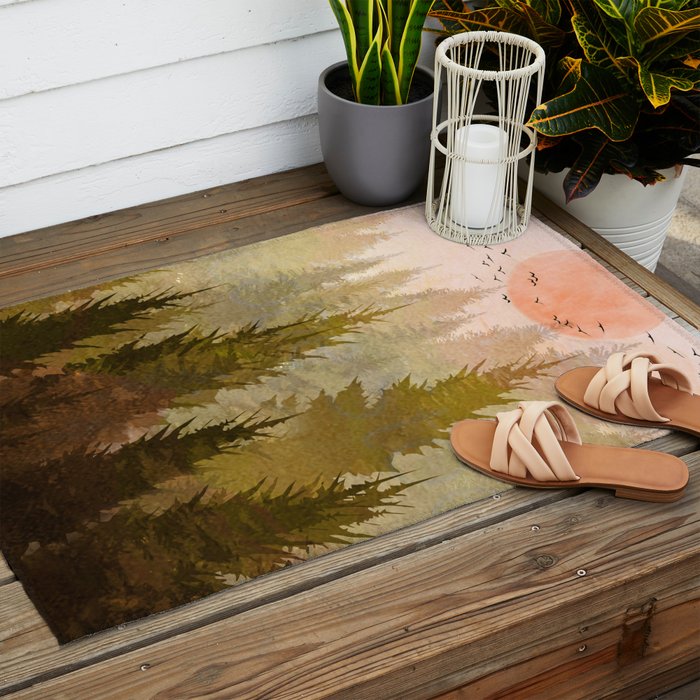 Hill Morning Outdoor Rug Gallery Image 2