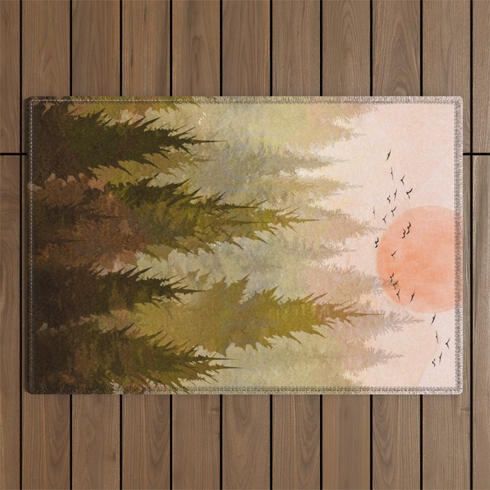 Hill Morning Outdoor Rug Gallery Image 1