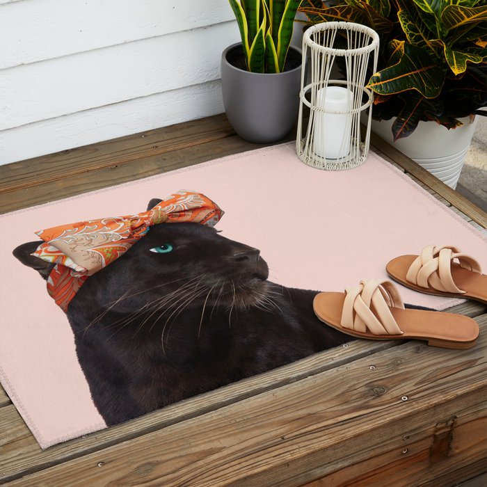 FASHION PANTHER Outdoor Rug Gallery Image 2