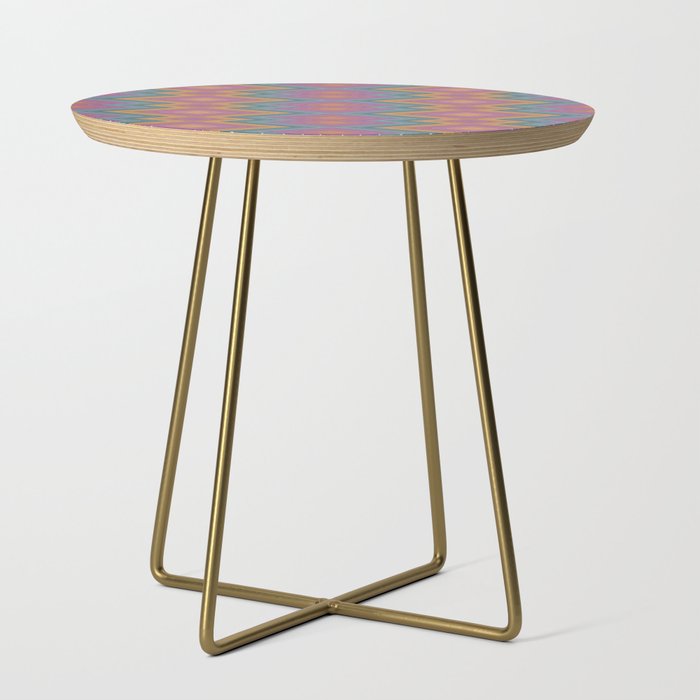 Boho Western Geometric Pattern II Side Table Gallery Image 1