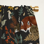 Animals winter wild nature 63B Window Curtain Gallery Image 2