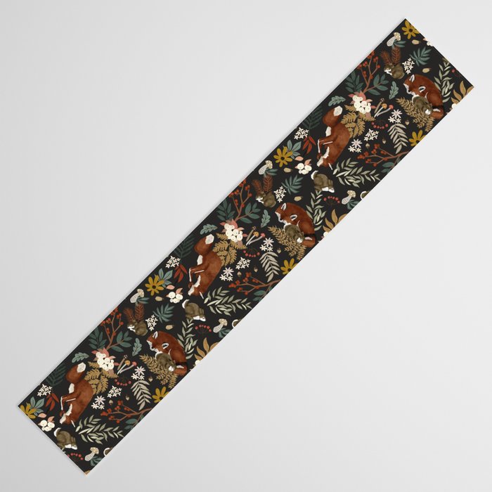 Animals winter wild nature 63B Table Runner Gallery Image 3
