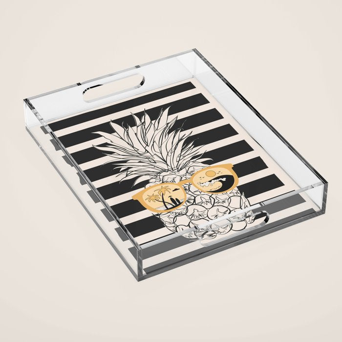 Pineapple Dreams 1 Acrylic Tray Gallery Image 1