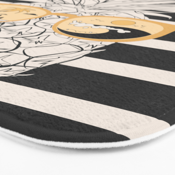Pineapple Dreams 1 Bath Mat Gallery Image 3