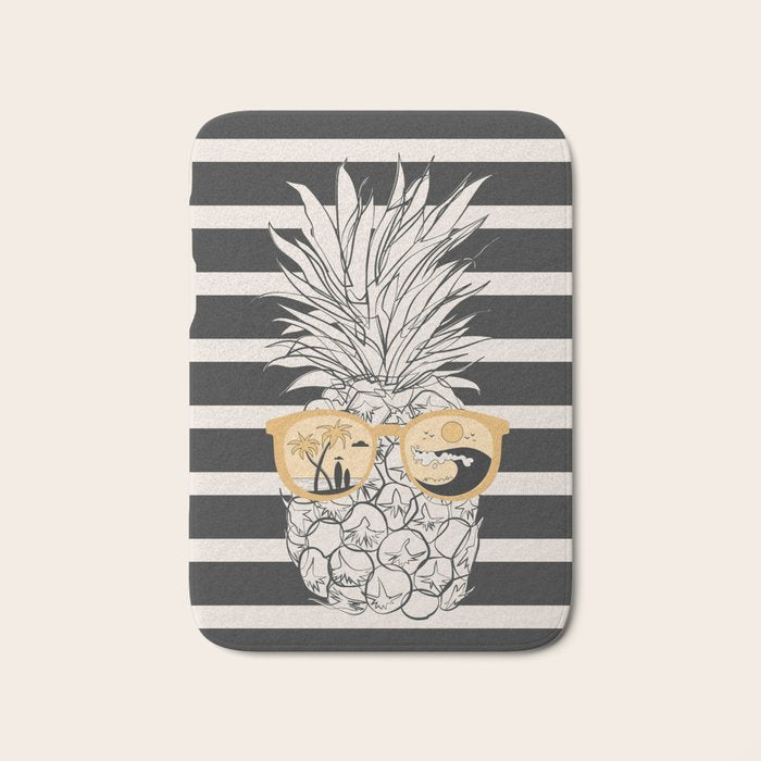 Pineapple Dreams 1 Bath Mat Gallery Image 1