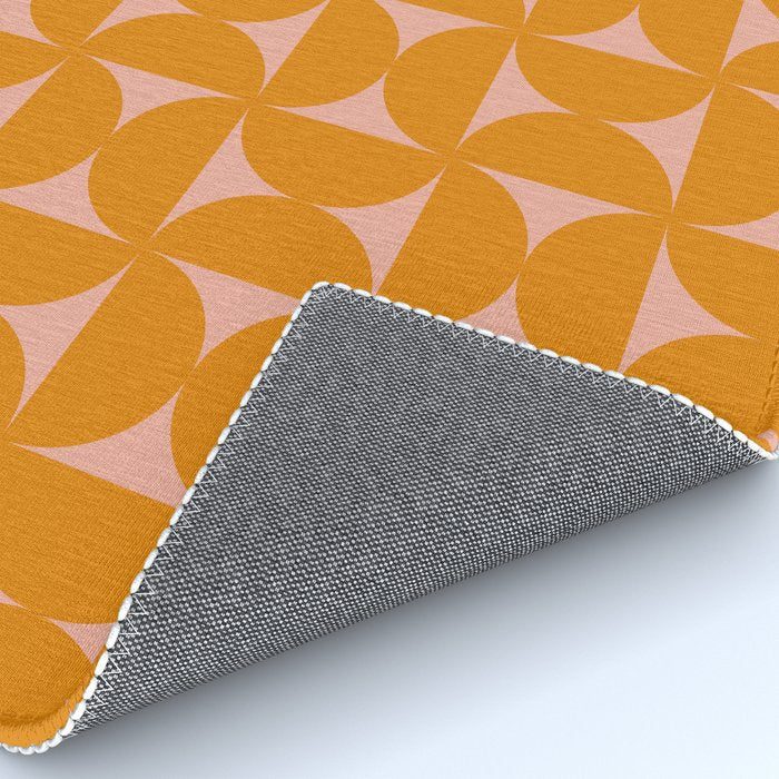 Bauhaus Mid Century Modern Geometric Pattern III Rug Gallery Image 4