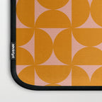 Bauhaus Mid Century Modern Geometric Pattern III Laptop Sleeve Gallery Image 3