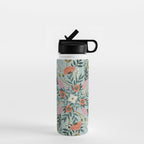 Painting blooming in circles Water Bottle Gallery Image 1