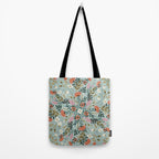 Painting blooming in circles Tote Bag Gallery Image 2