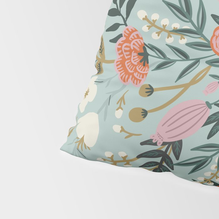Painting blooming in circles Pillow Sham Gallery Image 4