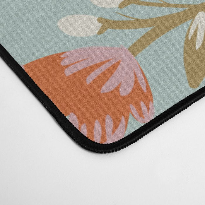 Painting blooming in circles Desk Mat Gallery Image 4